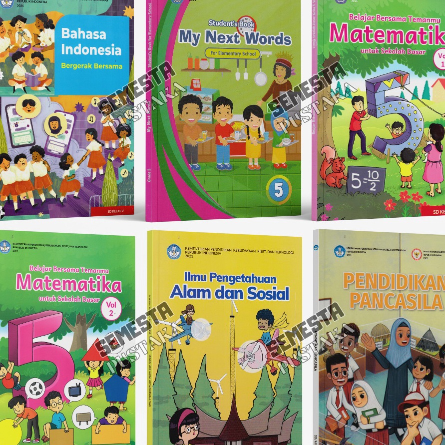 Jual MURRRMERRR Buku Paket Kelas 5 SD Kurikulum Merdeka | Shopee Indonesia