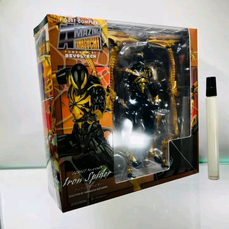 Jual Mainan action figure Revoltech Amazing Yamaguchi iron spider 023ex ...