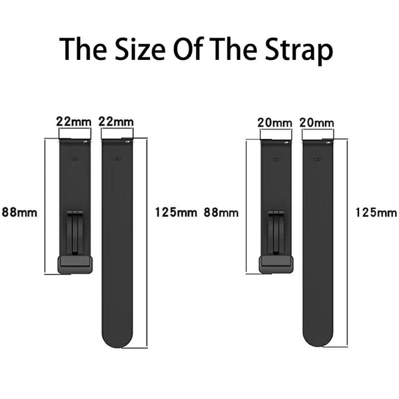 Jual (22MM) MAGNETIC KANCING STRAP FOSSIL HYBIRD SMARTWATCH HR/MEN’S ...