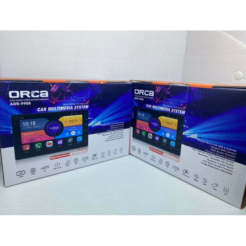 Jual head unit Android Orca ADR-9988 7inch TV mobil headunit 7” ram 2Gb ...