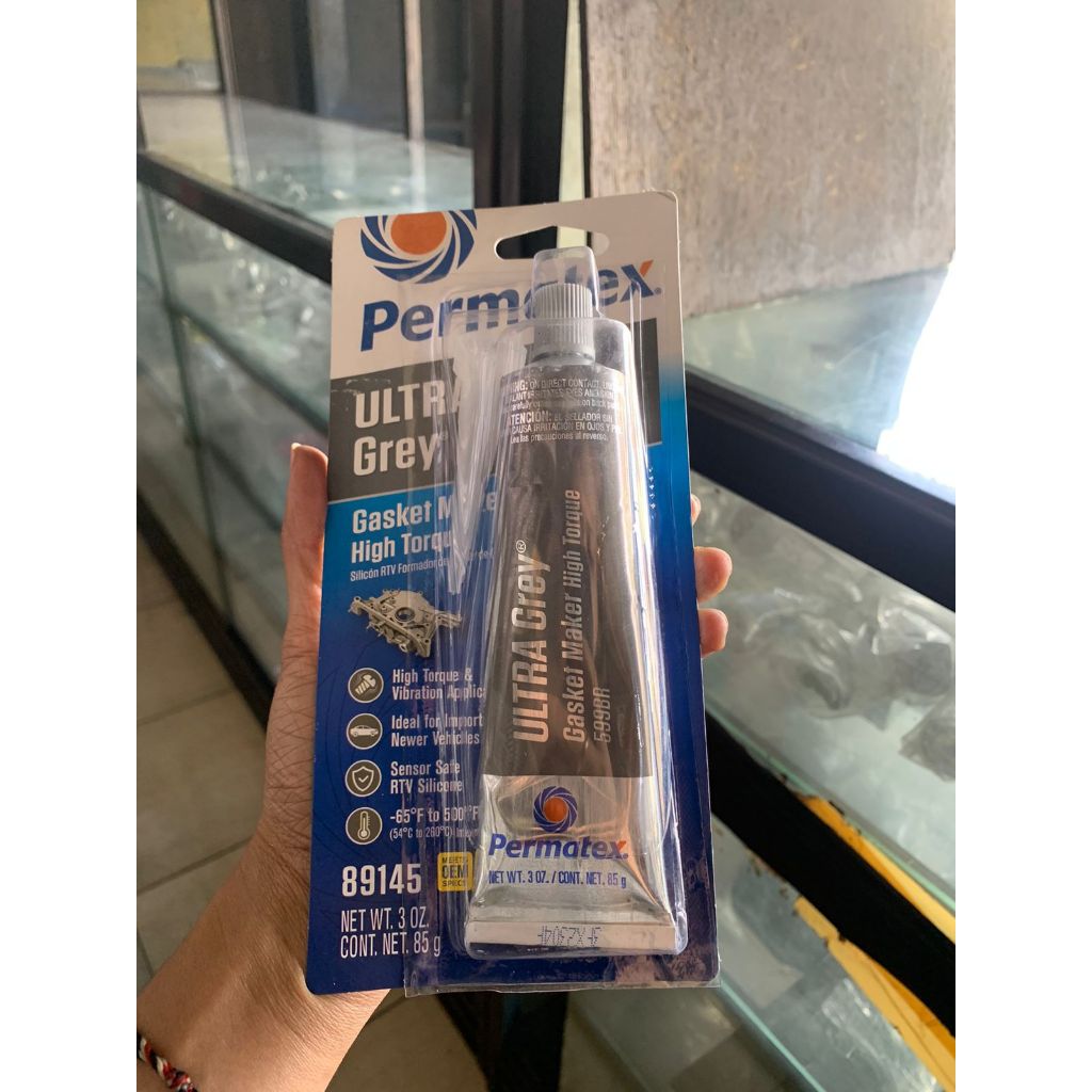 Jual LEM PAKING PERMATEX GREY RED BLACK BLUE 85GR RTV SILICONE GASKET ...