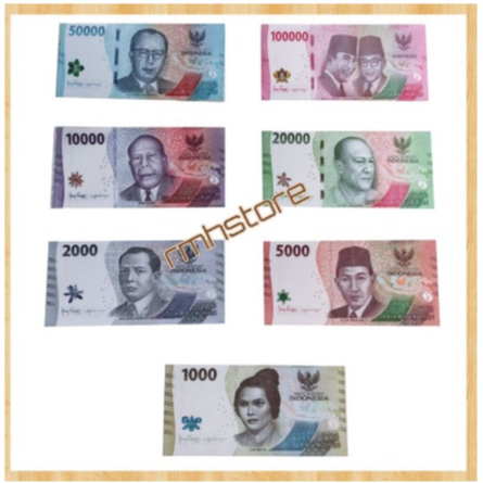 Jual UANG MAINAN VERSI TERBARU 100 LEMBAR | Shopee Indonesia