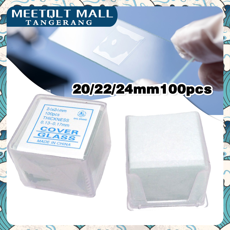 Jual Cover Deck Glass-Kaca Penutup Mikroskop-Cover Glass For Microscope ...