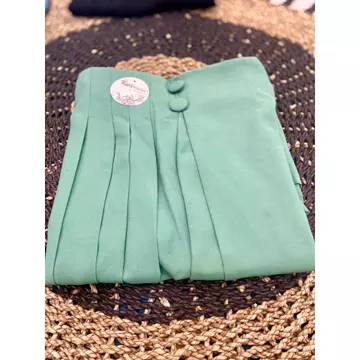 Cullote Pleats Celana Kulot Husna Kancing 2 Celana Wanita Highwaist Premium Rok Kulot Cellie