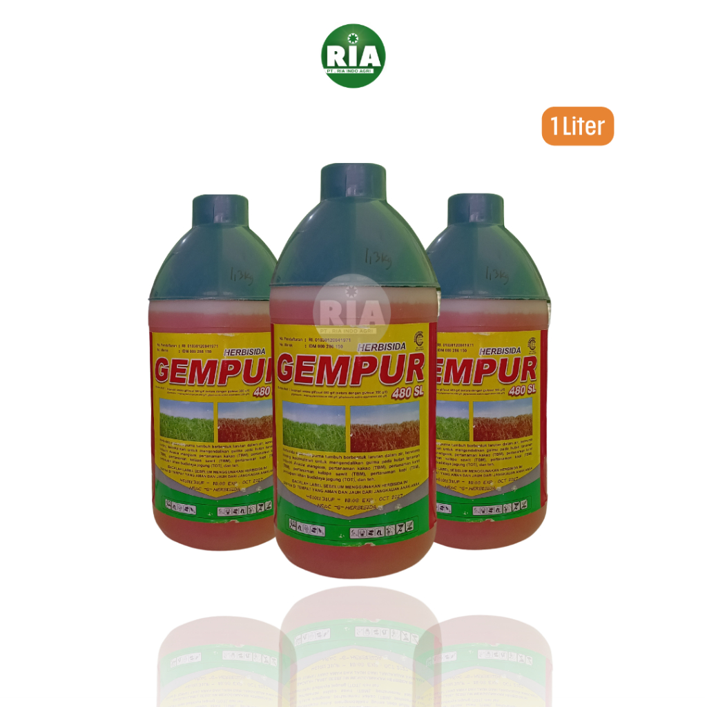 Jual GEMPUR 480SL - 1L HERBISIDA SISTEMIK RACUN GULMA DAN RUMPUT LIAR ...