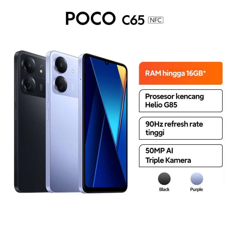 XIAOMI POCO C65 black RAM 8GB/256（Xiaomi POCO C65 8/256GB）