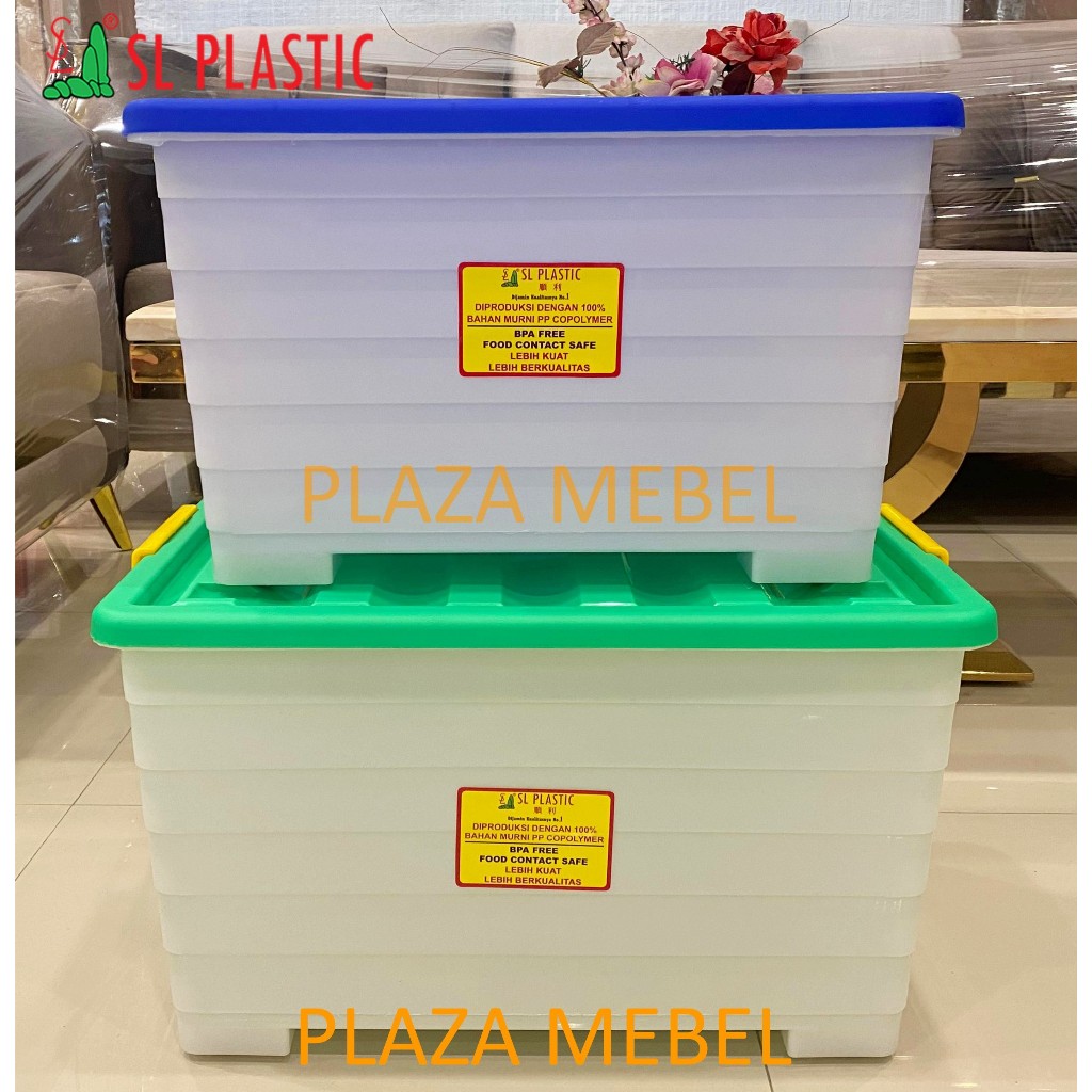 Jual Container Kontainer Box CB 45 - 61 - 95 - 128 Liter PUTIH SL ...