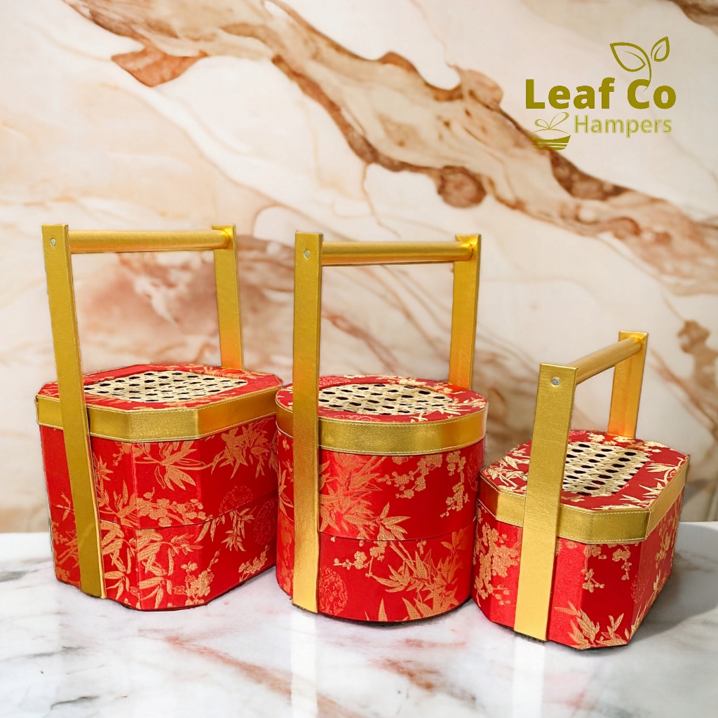Jual Leaf Co - Crimson Luxe Box Hampers Rantang Cheongsam Kombinasi ...
