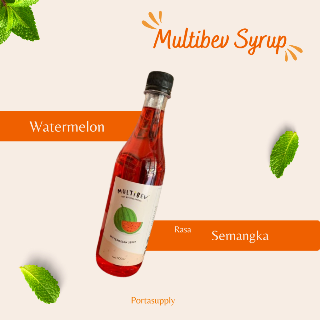 Jual Multibev syrup all variant 500ml | Shopee Indonesia