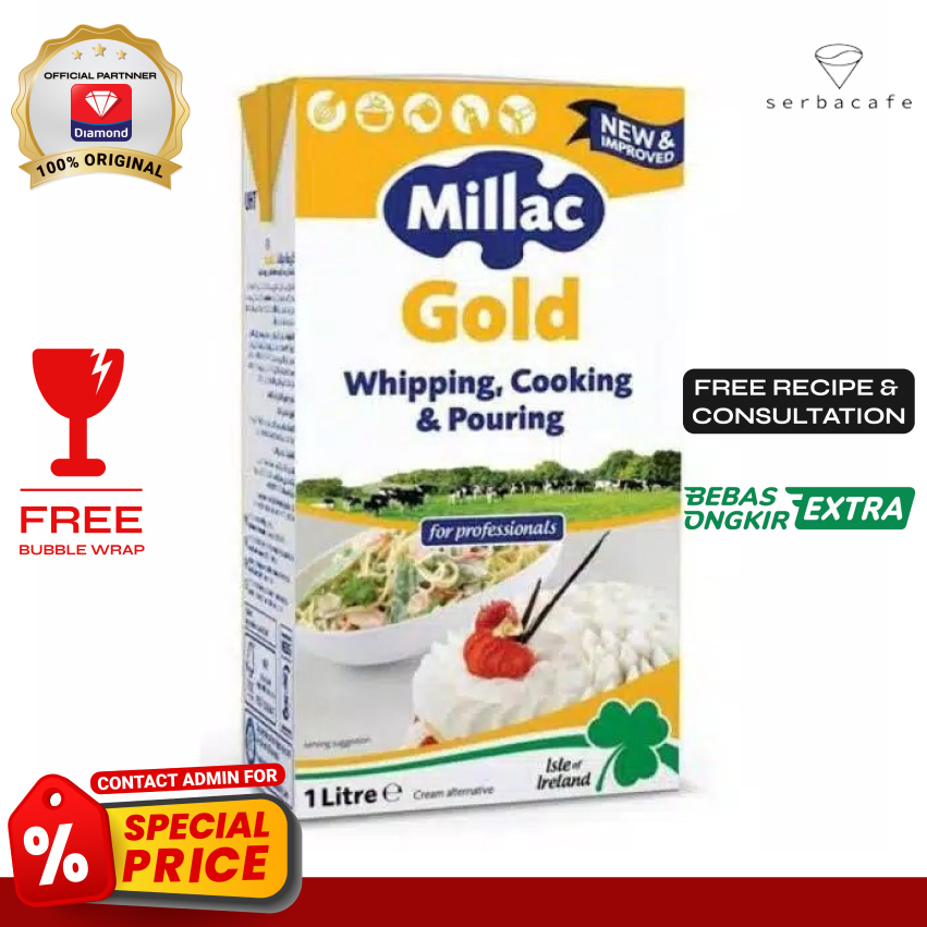 Jual Millac Gold Whipping Cream (1 L) | Shopee Indonesia