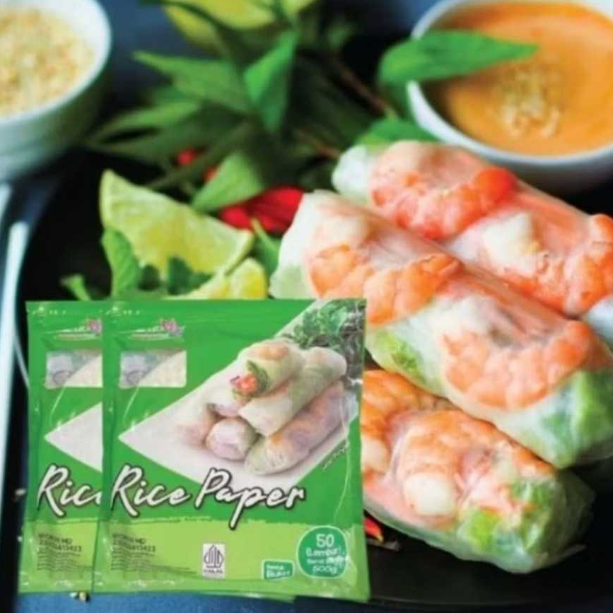 Jual Rice Papper Bulat | Banh Trang High Quality Rice Paper | rice roll ...