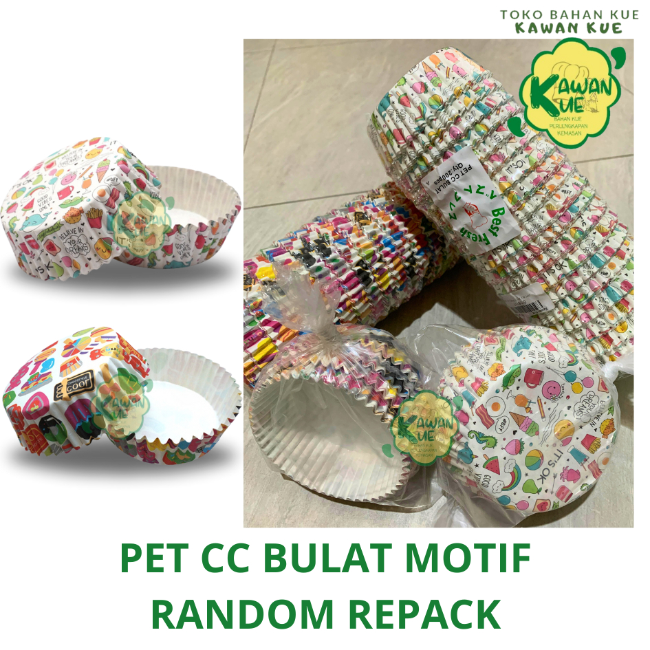 Jual Paper Cup Roti Pet Bulat Best Fresh isi 50 pc/Cake Case Bulat ...
