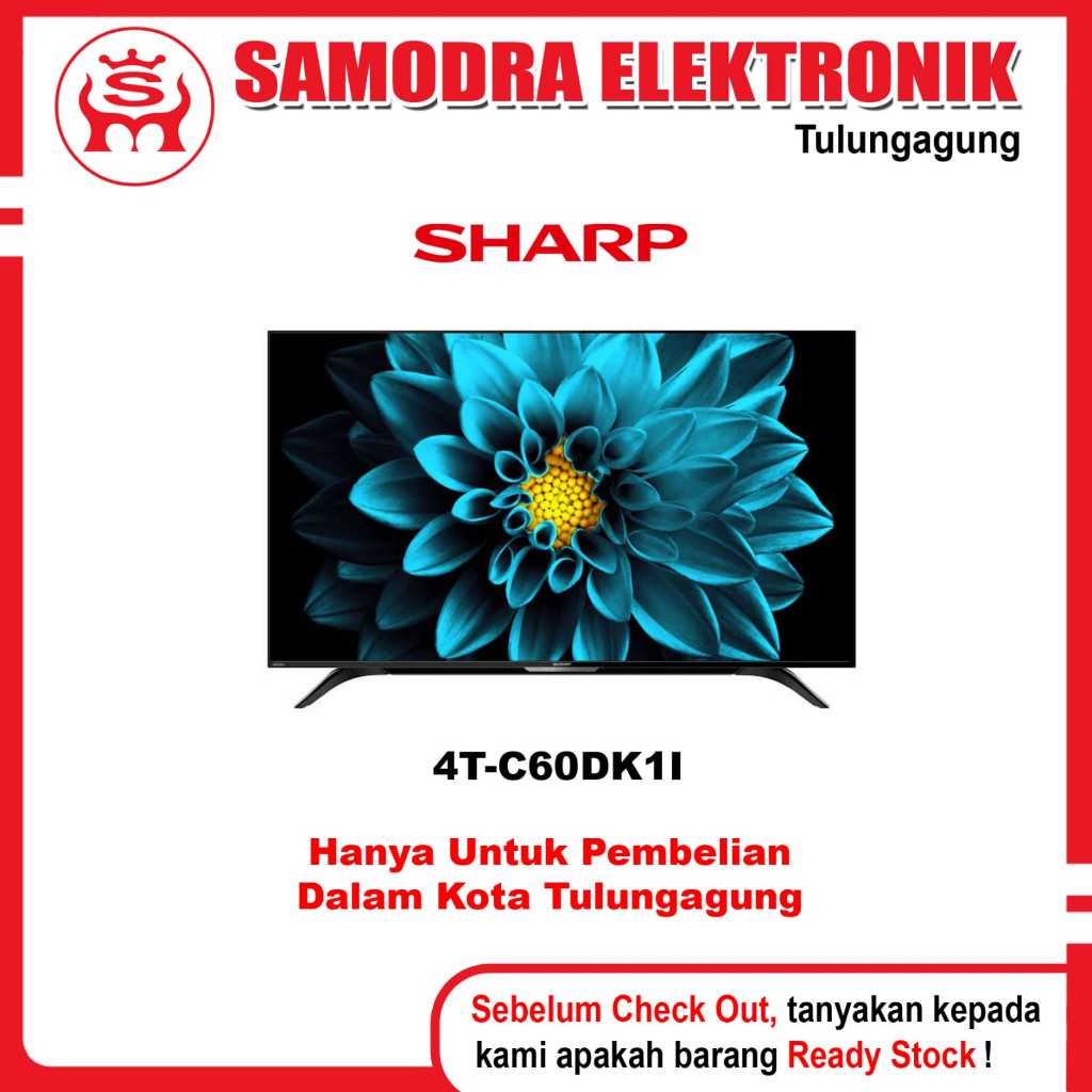 Jual LED SHARP 2T-C60DK1I | LED SHARP 60INCH | LED SHARP ANDROID ...