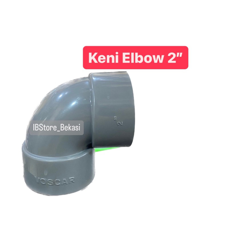 Jual Knee Elbow 2 inch D / Keni L 2” PVC | Shopee Indonesia