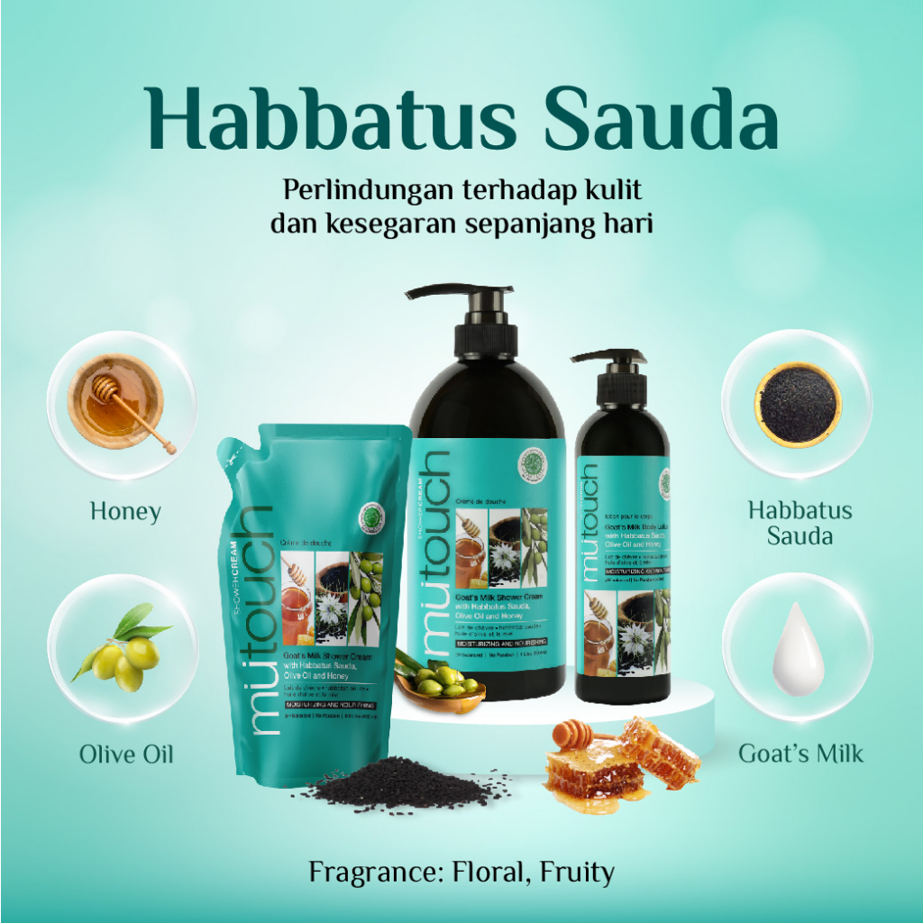 Jual Mutouch Goat's Milk Body Lotion - 400ml | Shopee Indonesia