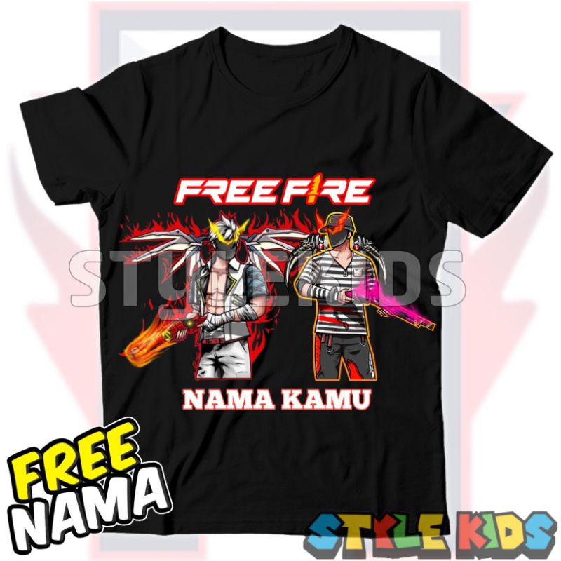 Jual (BISA COD) FREE NAMA Kaos Anak Laki laki Perempuan Logo Karakter ...