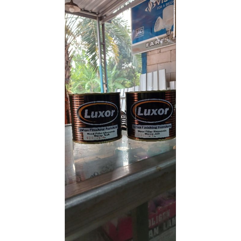 Jual DEMPOL KAYU 1 KG WOOD FILLER LUXOR jati dan teak | Shopee Indonesia