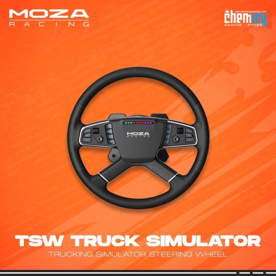 Jual MOZA Racing TSW Truck Simulator Steering Wheel Add On | Trucking ...