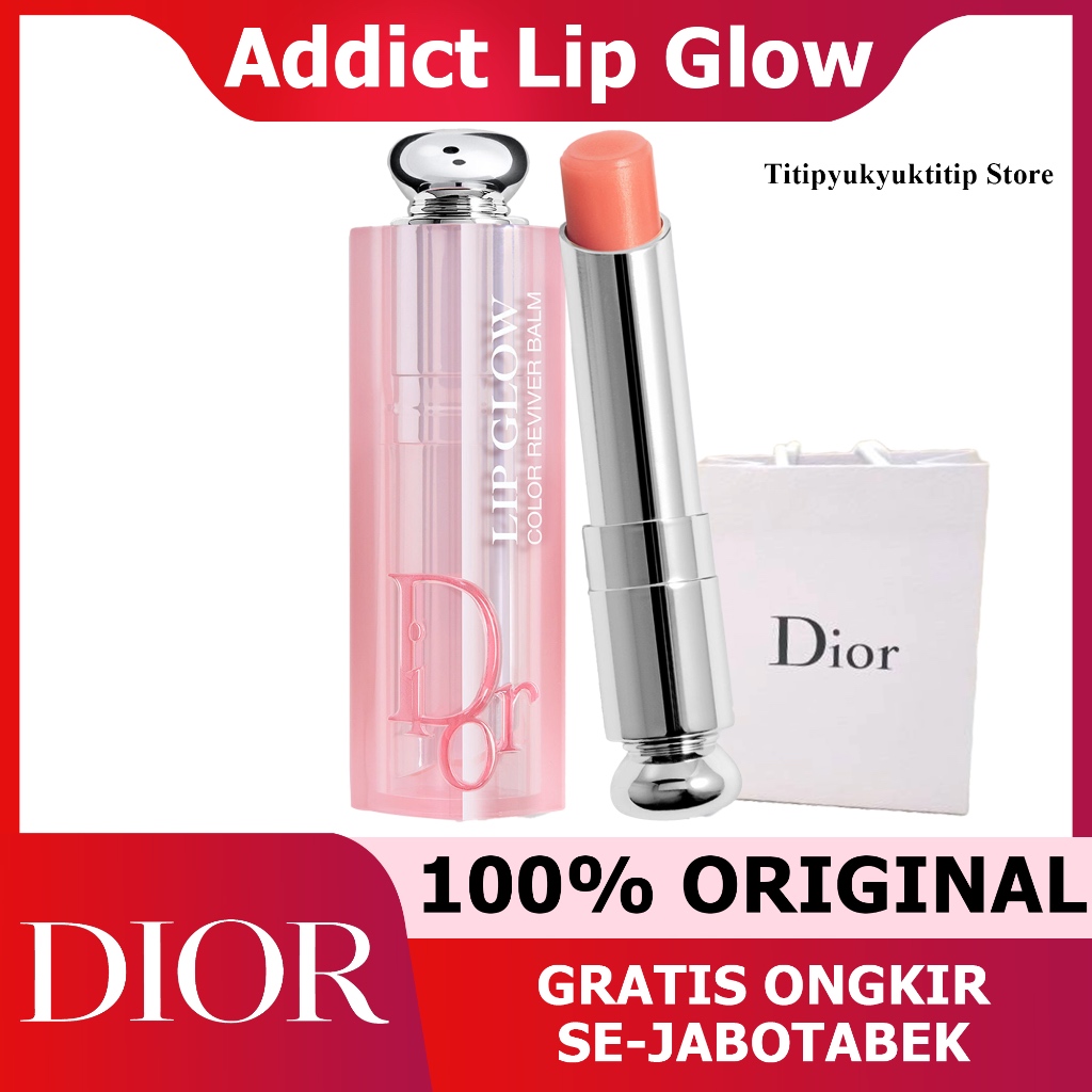 Jual Dior Addict Lip Glow Color Revival Lip Balm Lipstick g