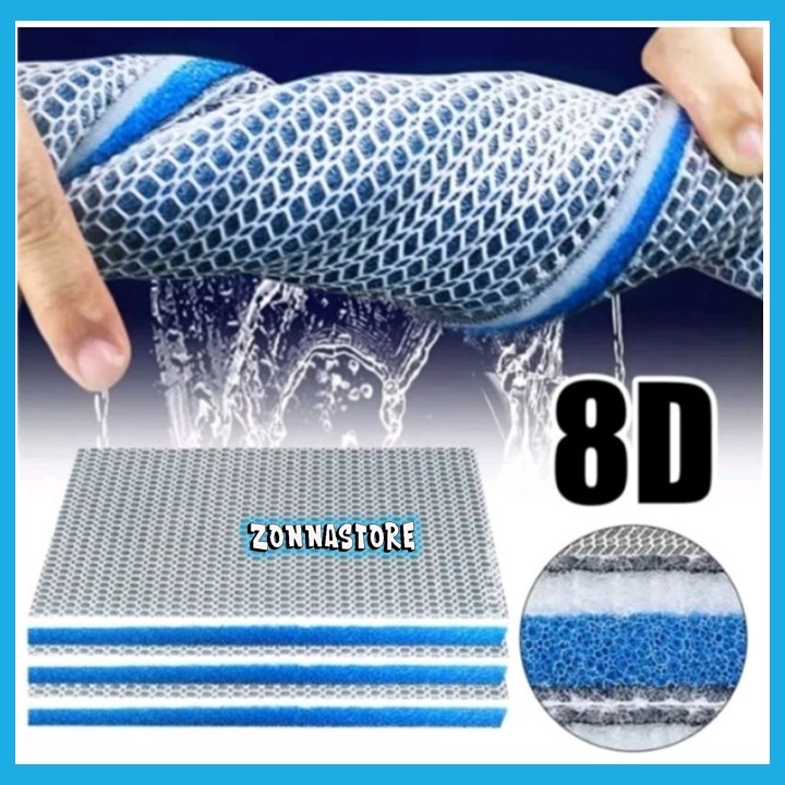 Jual kapas busa 8D honey comb filter kolam & aquarium biokimia import ...