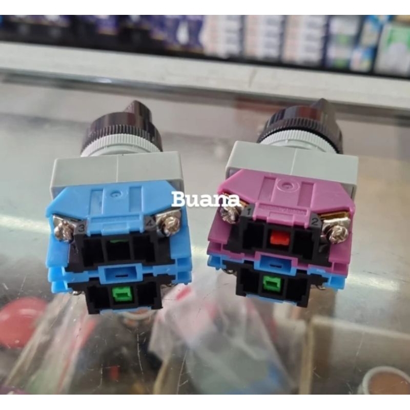 Jual selector switch 22mm fort XPB22-22A 2 Posisi / 3 posisi | Shopee ...