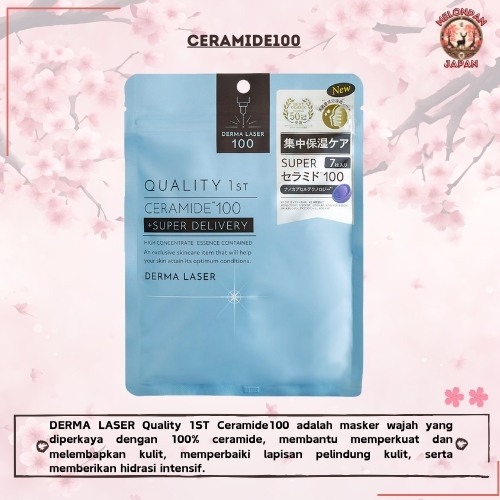 Jual Derma Laser Quality 1st Super VC100 Sheet Mask Japan – Masker ...