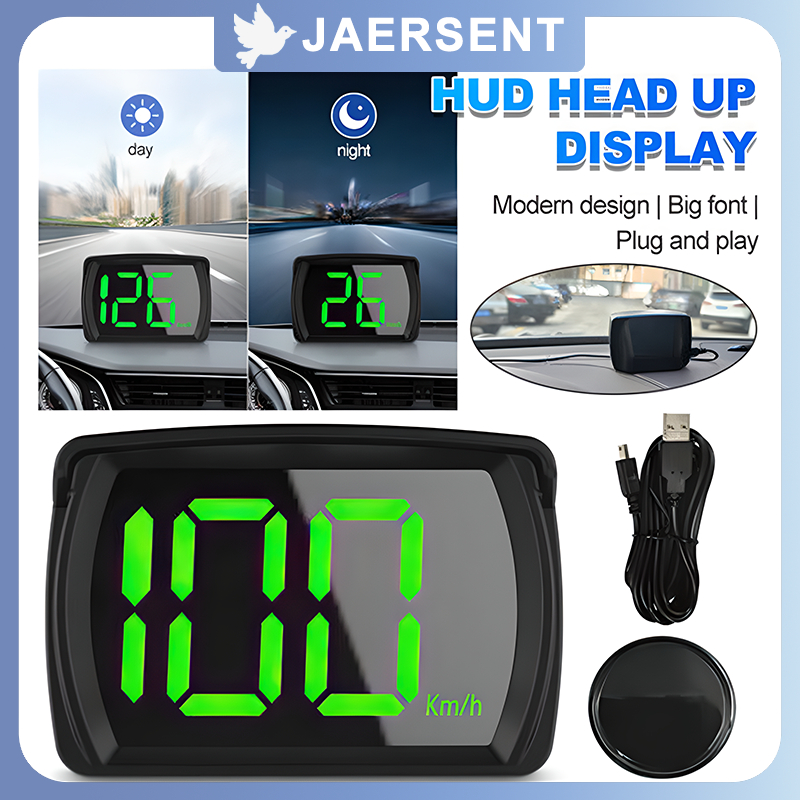 Jual Speedometer GPS Mobil Dengan Tampilan HUD Headup KM/H MPH Huruf ...