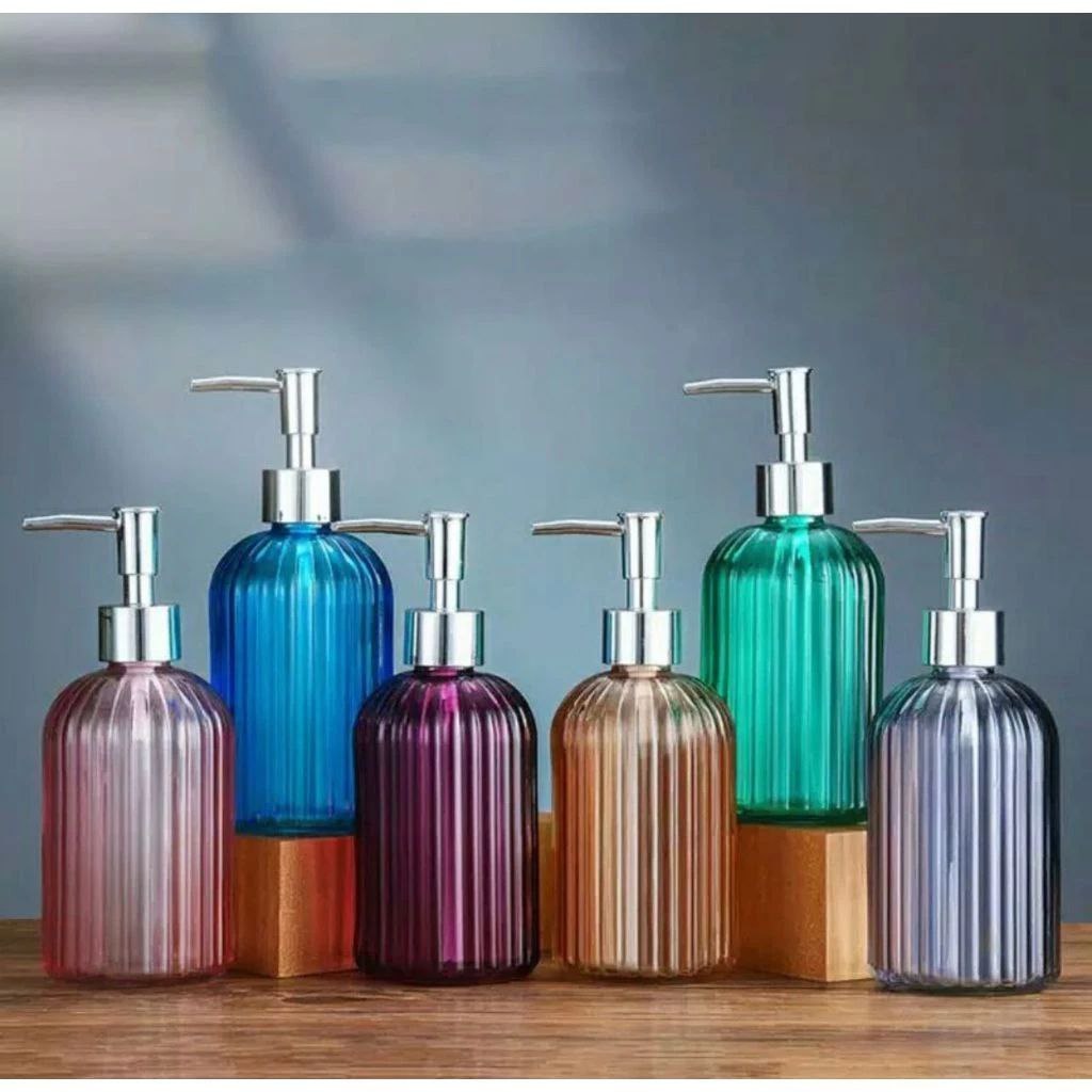 Jual Dispenser Sabun Hand Body Lotion Botol tempat sabun mandi cair ...
