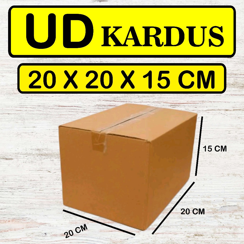 Jual Kardus Packing Ukuran 20x20x15 | Shopee Indonesia