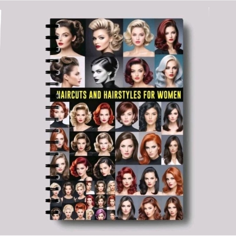 Jual Buku Catalog SALON WANITA model rambut Cewe Perempuan Majalah foto ...