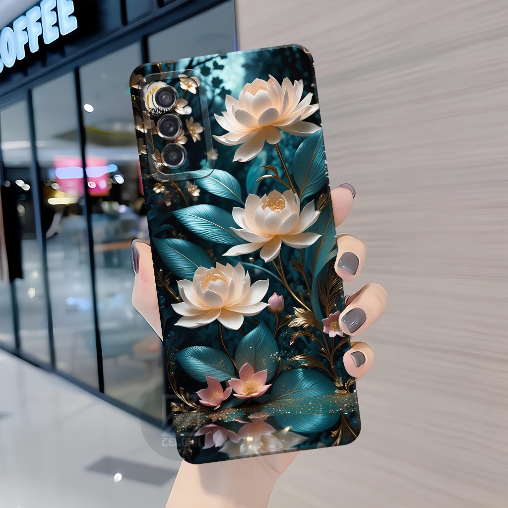 Jual Casing Samsung Galaxy M52 5g Zelora Fashion Case Bunga Softcase 