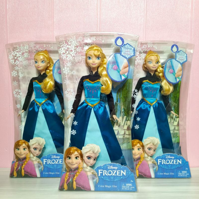 Jual Mattel Disney Frozen Color Change Elsa Fashion Doll | Shopee Indonesia