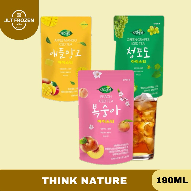 Jual Think Nature Iced Tea Pouch / Minuman Kemasan Pouch Rasa Apel ...