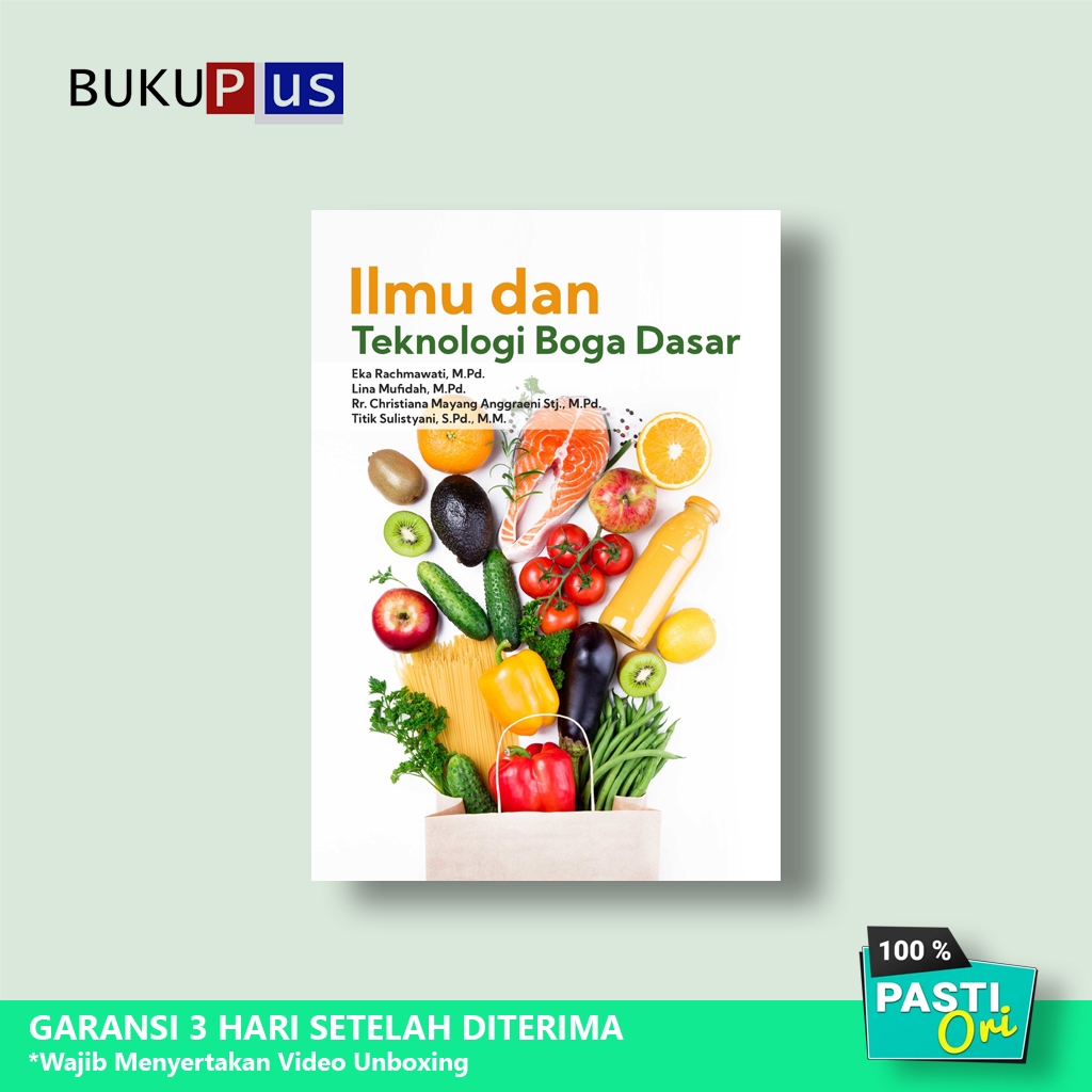 Jual Buku Ilmu dan Teknologi Boga Dasar - Eka Rachmawati | Shopee Indonesia