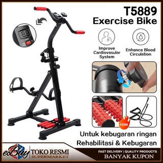 Sepeda Statis-Alat Terapi Stroke Kaki Dan Tangan Olahraga Gym Fitness / Sepeda Statis Fitness Exercises