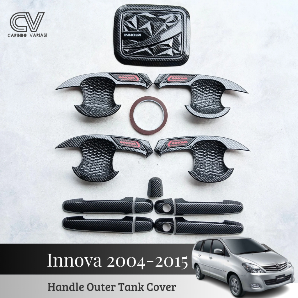 Jual Paket Cover Handle Outer Pintu Tutup Tangki Mobil Innova 2004 ...