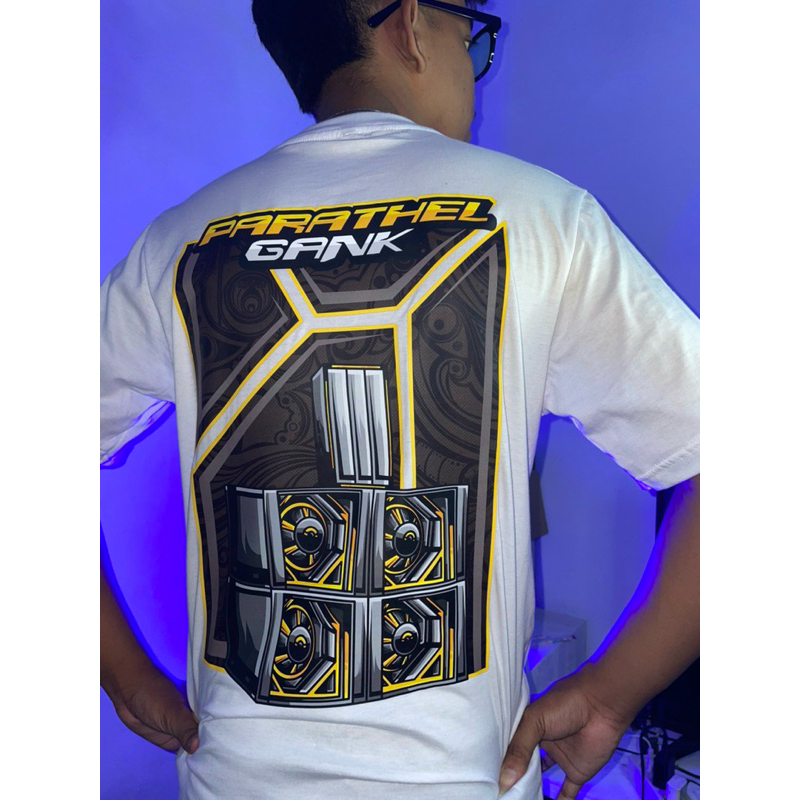 Jual KAOS T-SHIRT BOX PARATHEL GANK FREE STIKER KAOS SOUND SYSTEM KAOS ...