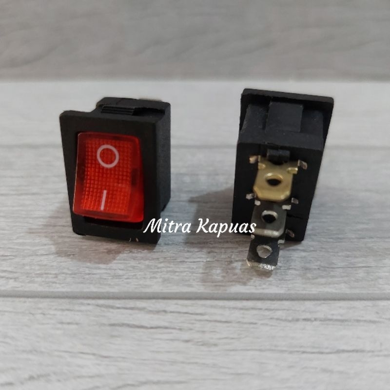 Jual SAKLAR SWITCH POWER TOMBOL ON OFF MINI 3 PIN | Shopee Indonesia