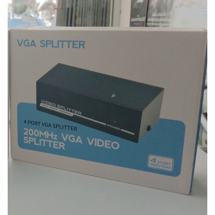 Jual VGA Splitter 4 Port 200 Mhz | Shopee Indonesia
