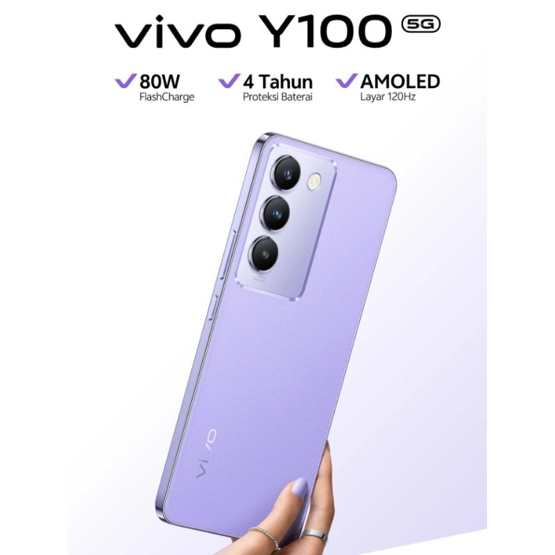 Jual Vivo Y100 5G 8/128GB | 8/256GB - Grs Resmi Vivo Indonesia | Shopee ...