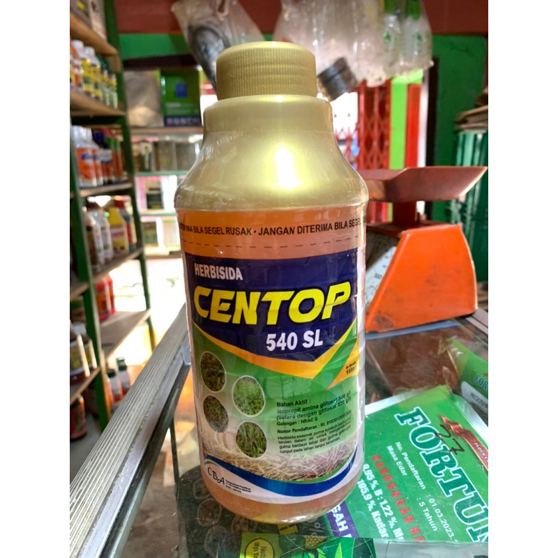 Jual HERBISIDA RACUN RUMPUT CENTOP 540 SL 1 LITER + GRANDALLY | Shopee ...