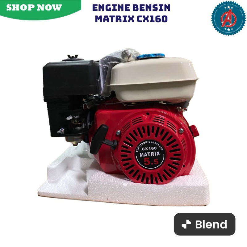 Jual Mesin Engine Bensin Matrix CX160/ Mesin Penggerak Bensin | Shopee ...