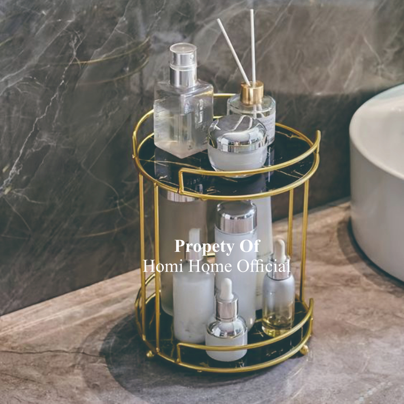 Jual Rak Parfume Model Bulat - Rak Skincare Bulat - Rak Kosmetik Bulat ...