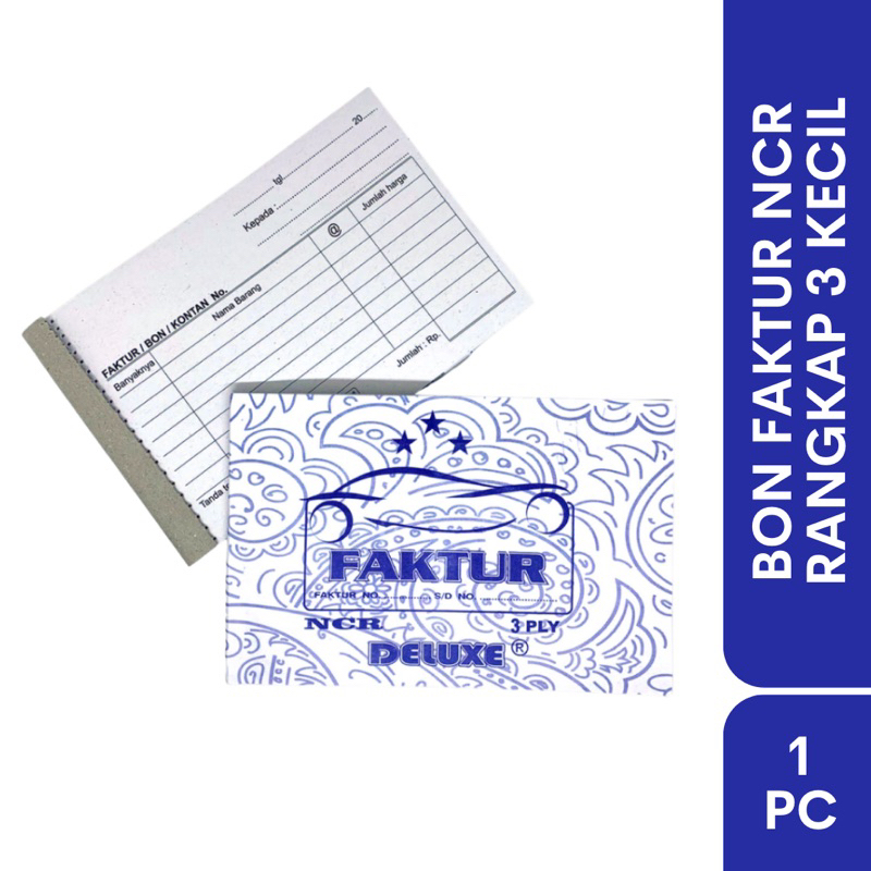 Jual Bon faktur Rangkap 3 kecil harga perlusin 12 pcs cuma | Shopee ...