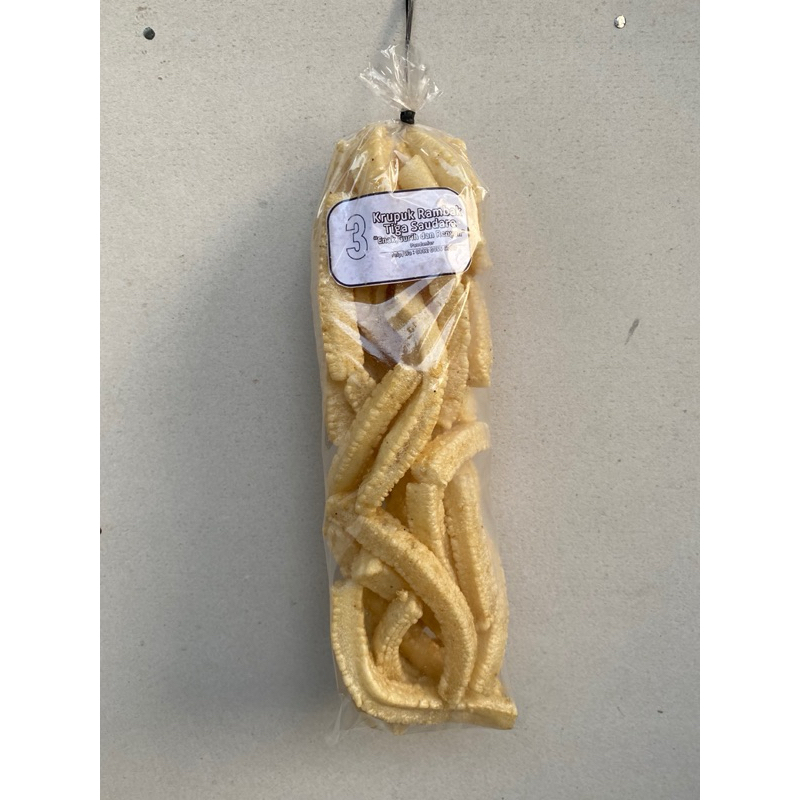 Jual Kerupuk Rambak Tapioka | Tiga saudara | Shopee Indonesia