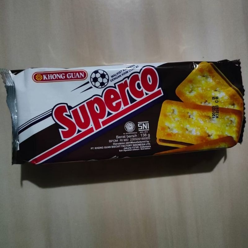 Jual biskuit superco coklat khong guan 138gr | Shopee Indonesia