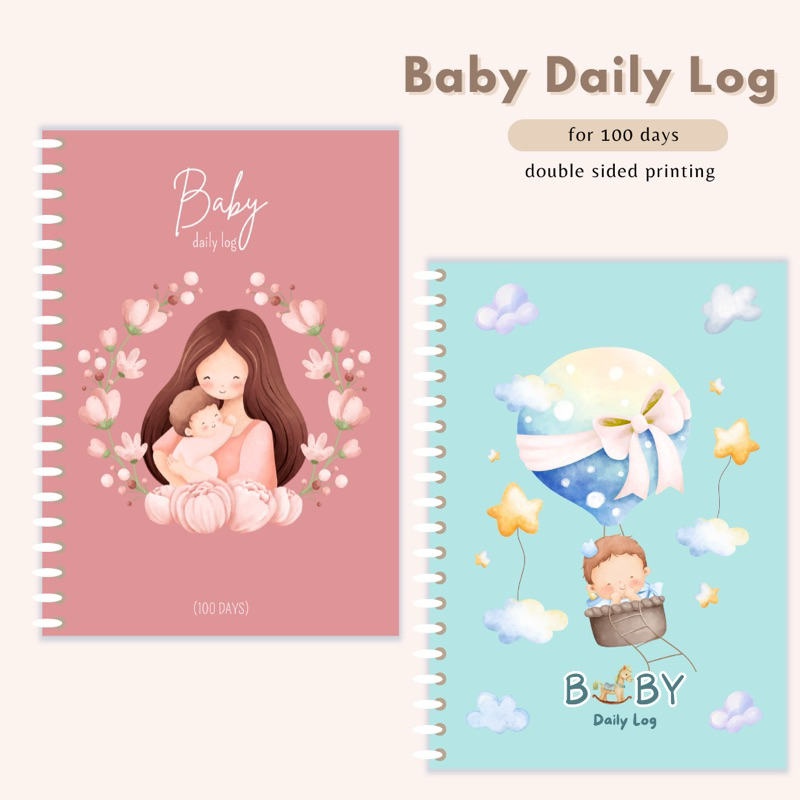 Jual Baby Daily Log - Notebook Planner Tracker - Hadiah Bayi Hadiah ...