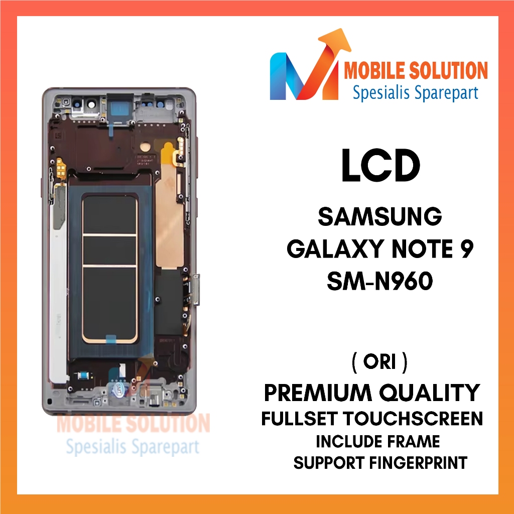 Jual Grosir LCD SAMSUNG GALAXY NOTE 9 SM-N960 Include Frame Original ...