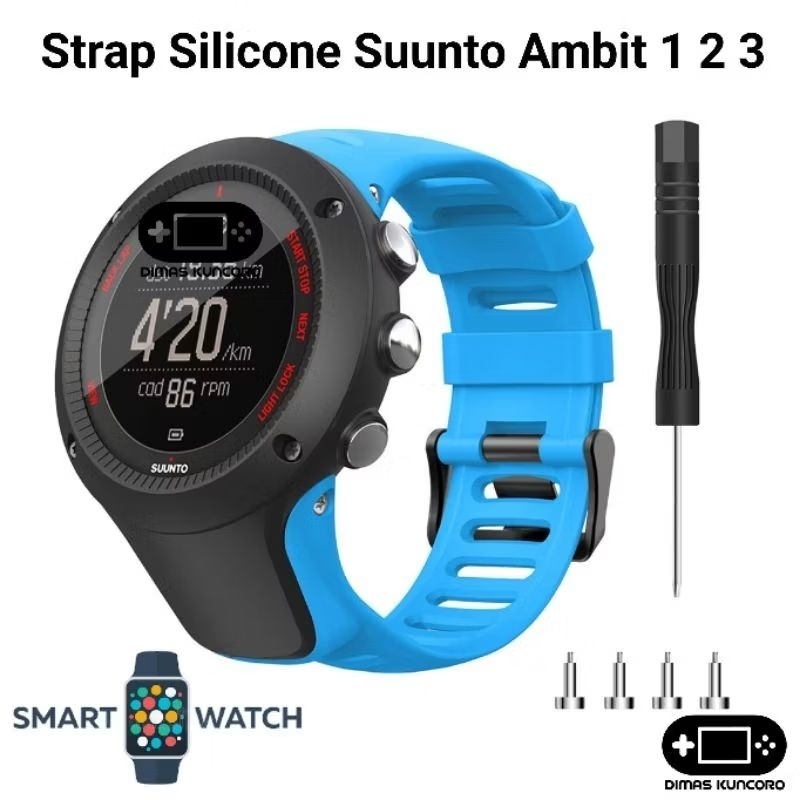 Suunto Ambit Suunto Spartan Watch Band Silicone Replacement Band