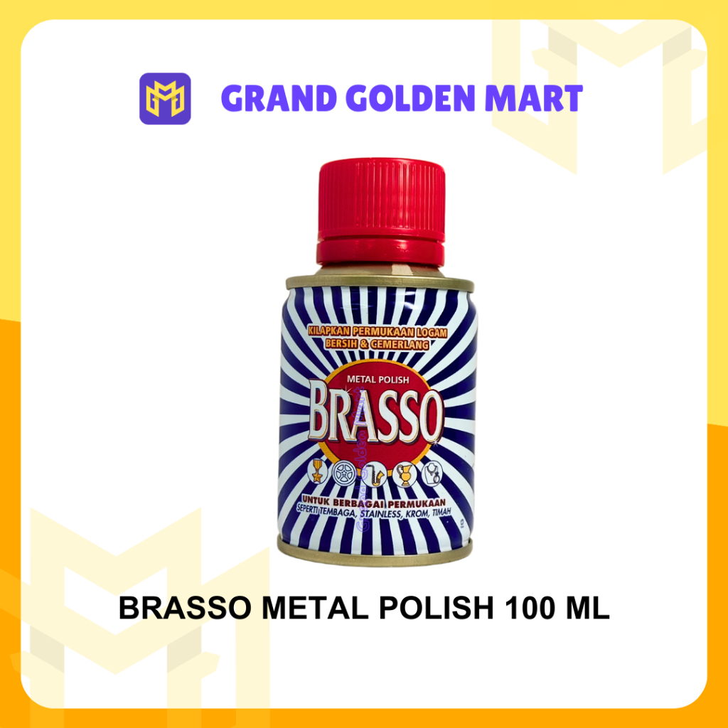 Jual Brasso Polish Pengilat Besi 100 ml | Shopee Indonesia